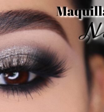 maquillaje de ojos de noche