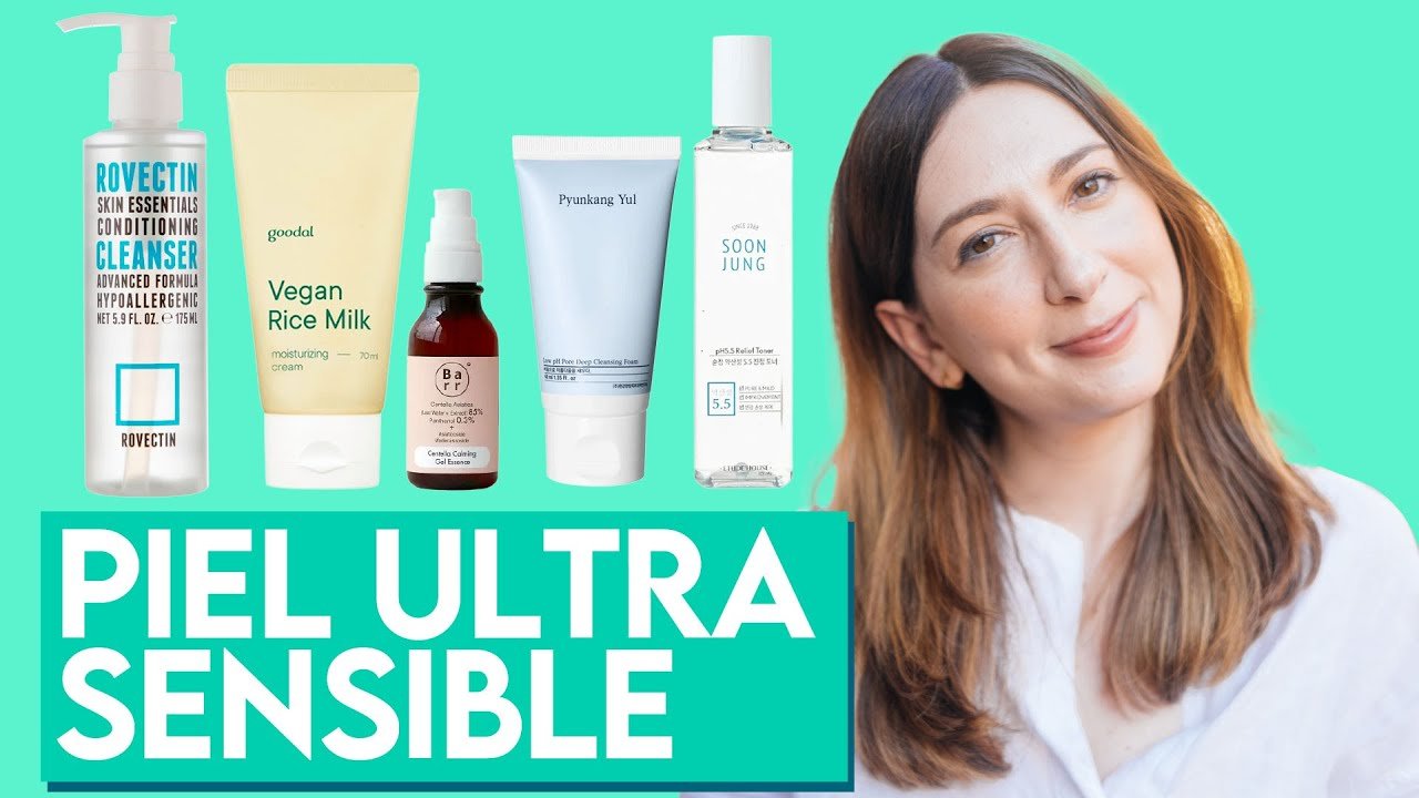 maquillaje para piel sensible con rosacea