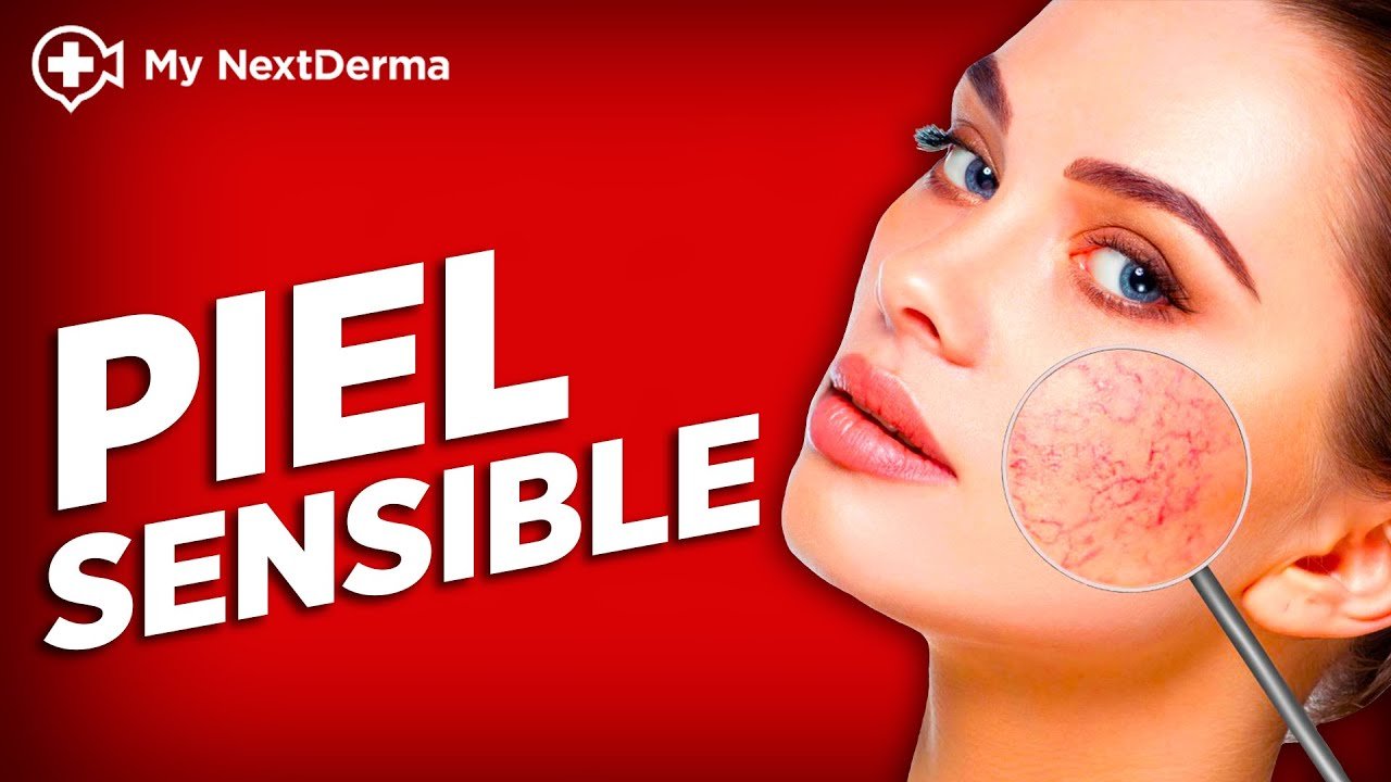 ¿Cómo se ven las pieles sensibles?