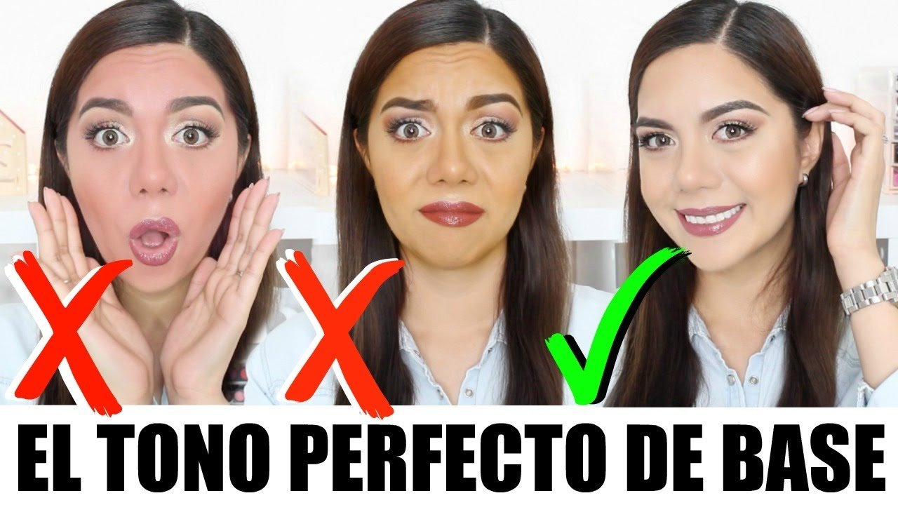 ¿Qué color debe ser la base de maquillaje?