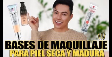 ¿Qué maquillaje se recomienda para piel madura?