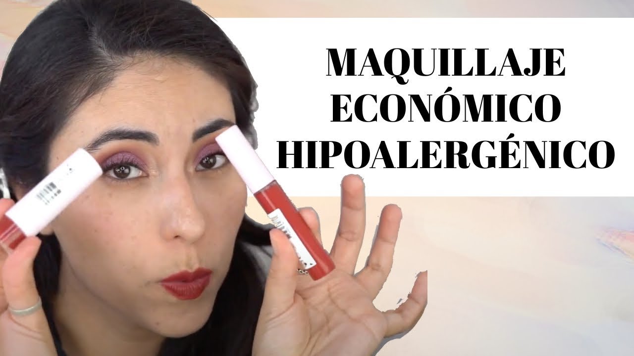 ¿Qué marcas de maquillaje son hipoalergenicas?