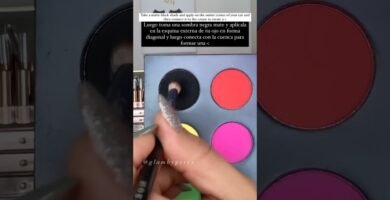 cómo aplicar maquillaje para invitadas con vestido rojo