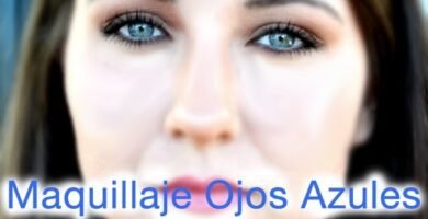 cómo aplicar maquillaje para novias con ojos azules
