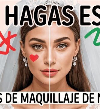 errores comunes en maquillaje para novias con ojos verdes