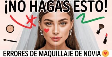 errores comunes en maquillaje para novias con ojos verdes