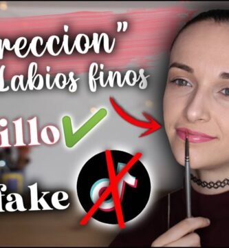 cómo lograr un look con maquillaje de noche para labios delgados