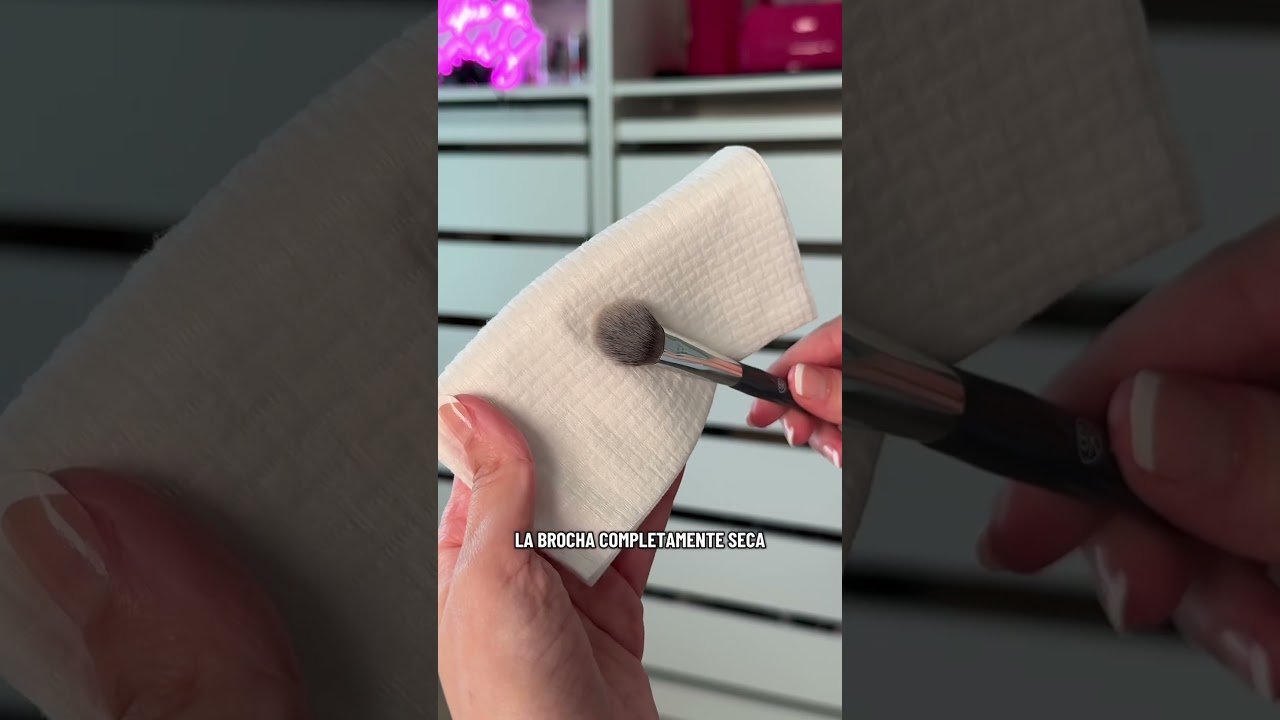 cómo limpiar tus herramientas de fijador de maquillaje