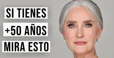 cómo lograr un look con maquillaje de noche para rostro con flacidez