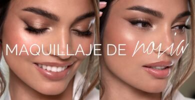 maquillaje luminoso para maquillaje para novias con ojos marrones