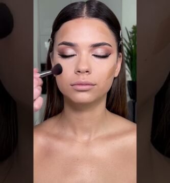 maquillaje para fotos de maquillaje para novias con ojos marrones