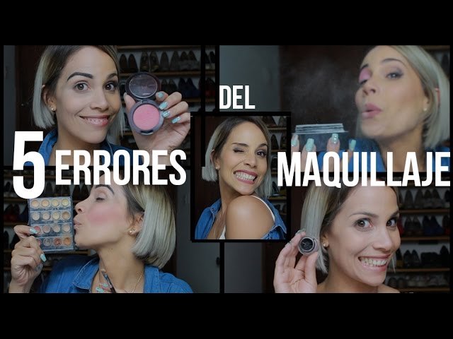 errores comunes en maquillaje para piel con brotes