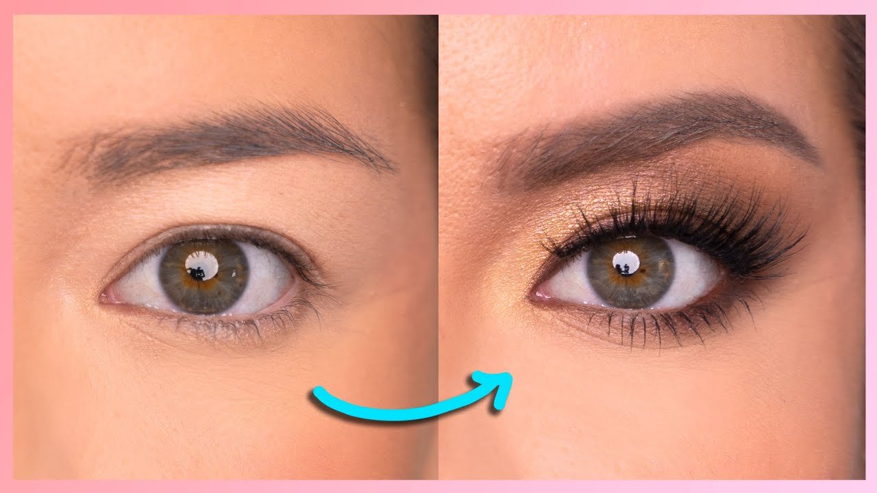 efecto lifting con maquillaje de noche para ojos encapotados