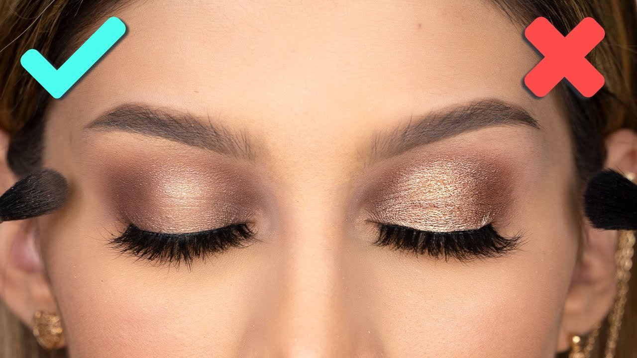 errores al usar maquillaje de noche para sombras metálicas