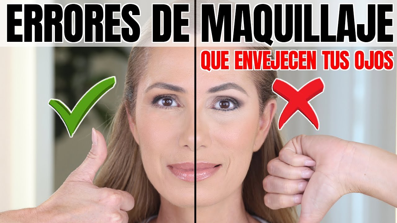 errores comunes en maquillaje de noche para contorno de ojos marcado