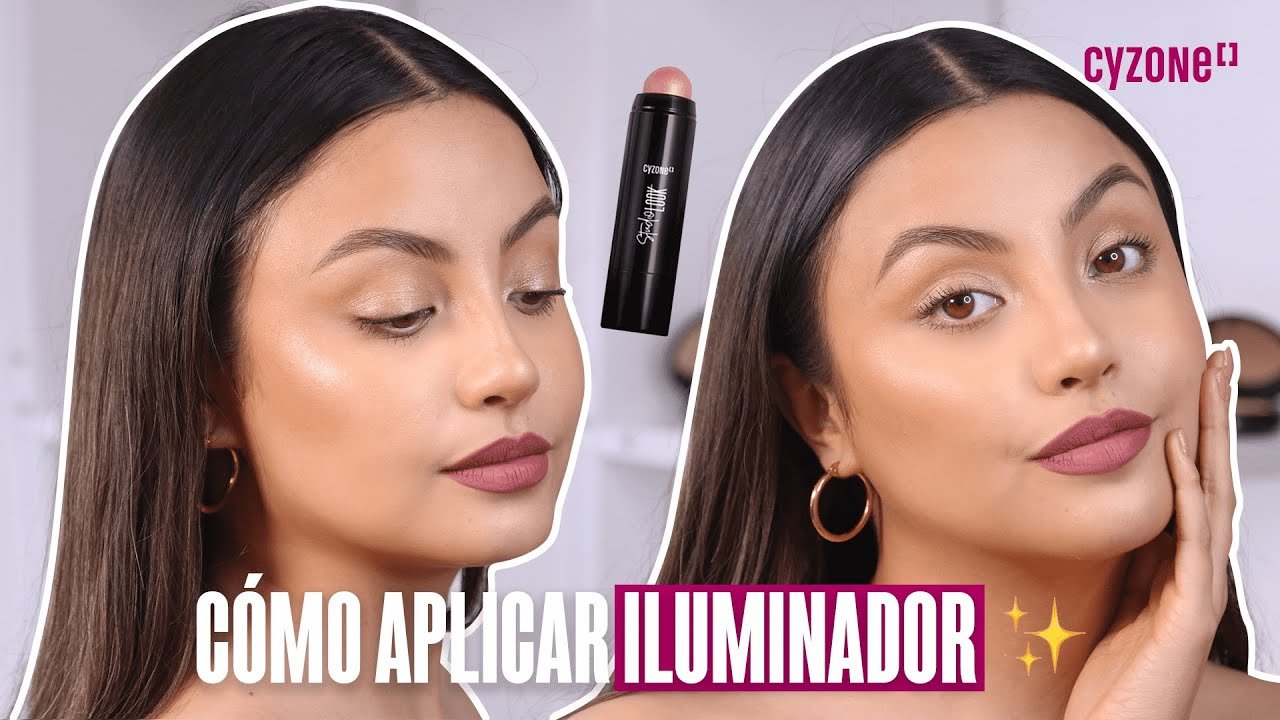 formas creativas de aplicar iluminador en barra