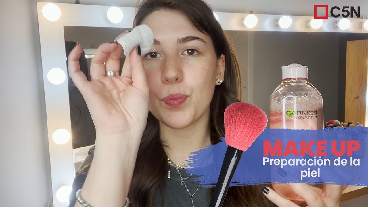 preparación de la piel antes del maquillaje para novias con piel mixta