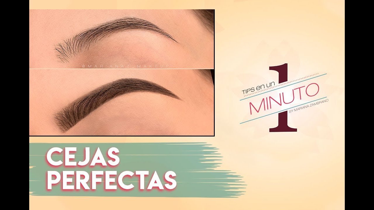 formas creativas de aplicar maquillaje para cejas